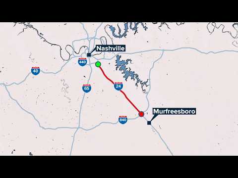 Tennessee to add optional toll lanes on I‑24 between ...