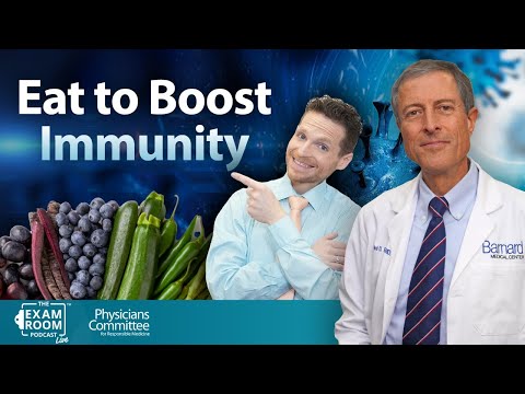 Foods That Boost Your Immune System Naturally | Dr. Neal Barnard Live Q&A