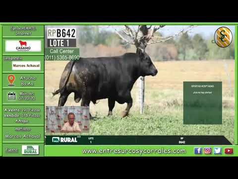 07-10-20 - Remate de Cabaña Casamú - Consignataria Marcos Achaval - Atucha, Bs.As.