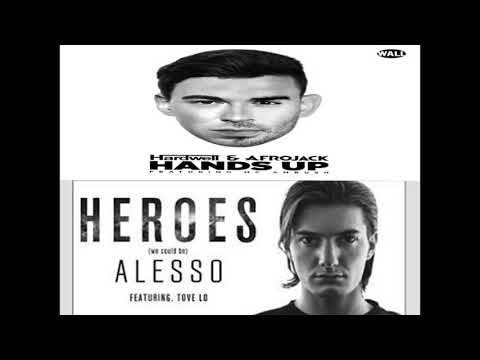 Hardwell & Afrojack Ft Mc Ambush vs Alesso & Hard Rock Sofa & Skidka - Hands Up vs Heroes -