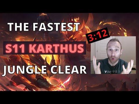The FASTEST Karthus Jungle Clear | Season 11 League of Legends Gameplay Guide 11.9