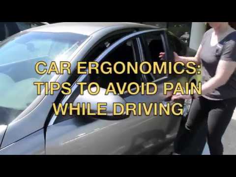 Proper Car Ergonomics: Tips to Avoid Pain While Driving