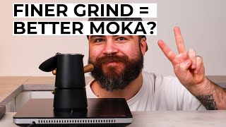 Moka Pot on Induction: Grinding Finer for More Sweetness! (Ep.2)