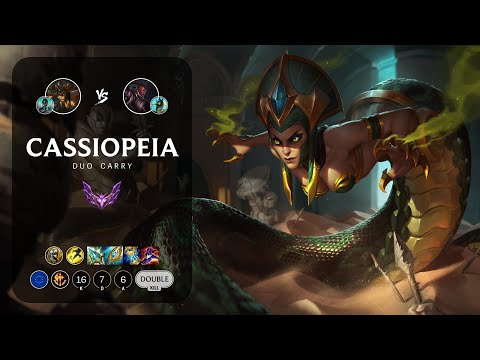 Cassiopeia Carry vs Lucian - EUW Master Patch 13.10