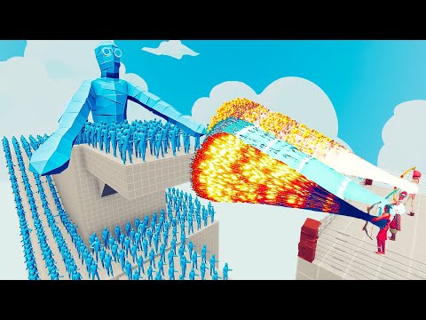 100x ICE MUMMY + 2x GIANT vs 3x EVERY GOD - Totally Accurate Battle Simulator TABS