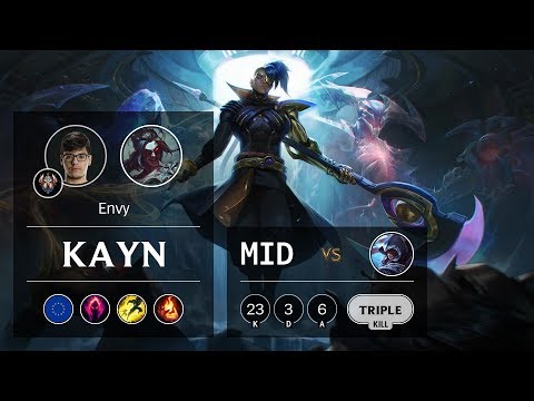 Kayn Mid vs Talon - EUW Challenger Patch 10.2