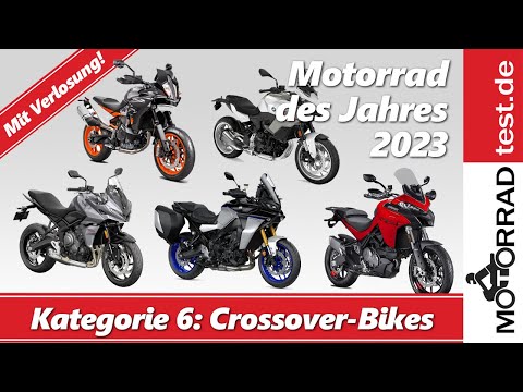 Wahl zum Motorrad des Jahres 2023 & Verlosung | KATEGORIE 6: CROSSOVER-BIKES