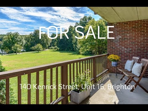 Tour of 140 Kenrick Street, Unit 16, Brighton, MA - Presented by Dwell360 Real Estate