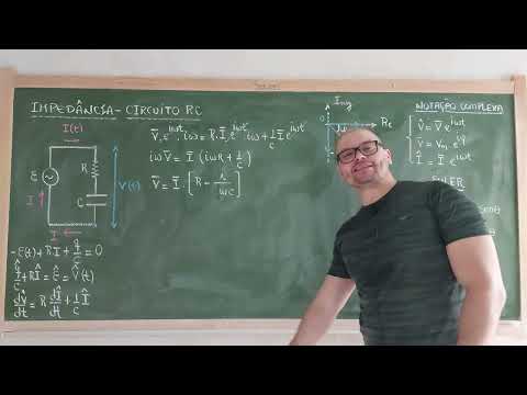 253: Eletromagnetismo - Circuito AC - Impedância De Um Circuito RC