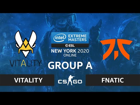 CS:GO - Vitality vs. fnatic [Vertigo] Map 2 - IEM New York 2020 - Group A - EU