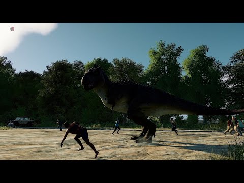 🦕 Record of the day Tarbosaurus escaped | Jurassic World Evolution 2