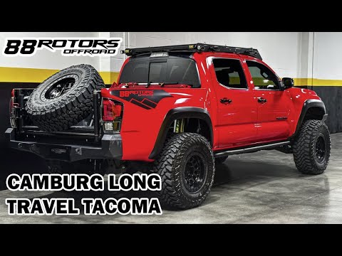 CAMBURG RACING LONG TRAVEL TACOMA SPRING UNDER TRIPLE BYPASS KING SHOCKS