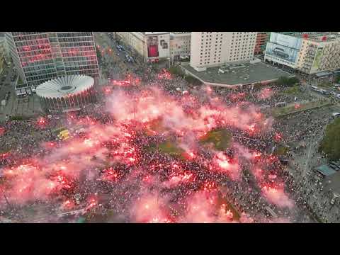 Rocznica wybuchu Powstania Warszawskiego 2023 | Warszawa | DJI Mini 3 Pro | Dron