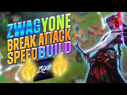 Unleash INSANE Damage with ZWAG's Attack Speed Yone Build - One Shot Your Enemies in Style!