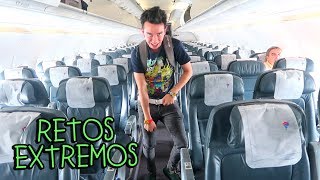 Retos Extremos en un Avión e IMITO a JUKILOP y Bailo en Patines - VLOG #57