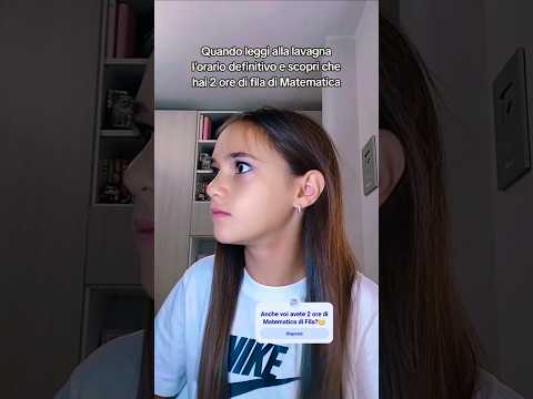 I wonder if @lorenzodemutiis will also have 2 hours of straight Math at School 😬💕