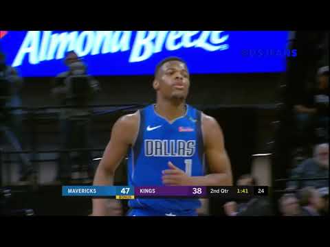 Dennis Smith Jr. vs Kings 19 pts 2 rebs 6 asts Major Throwdown!