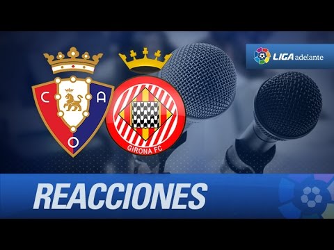 Rueda de prensa de Machín tras el Osasuna (0-0) Girona FC - HD