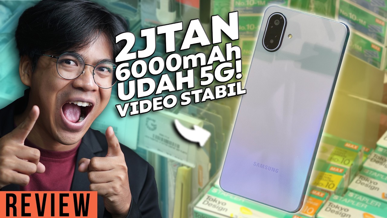 Sehari Pake Samsung Galaxy A07 5G! Test Gaming, Batre, Kamera & Video