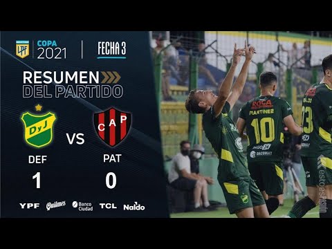 Copa De La Liga | Fecha 3 | resumen de Defensa y Justicia - Patronato