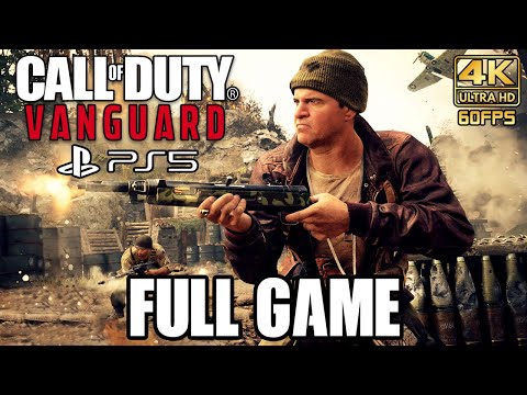 Call of Duty: Vanguard FULL GAME Walkthrough (PS5) No Commentary @ 4K 60ᶠᵖˢ ✔