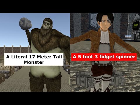 Beast Titan vs Levi (AOT VR)