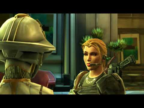 SWTOR KOTFE: Imperial Agent Cipher Nine reunited with SCORPIO (Lady of Sorrows) on Zakuul