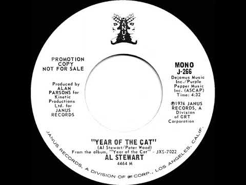 1977 Al Stewart - Year Of The Cat (mono radio promo 45)