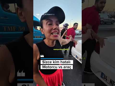 Sizce kim hatalı?  #motor #motovlo #motovlog