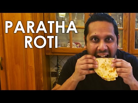 FOOL PROOF TRINIDAD PARATHA ROTI RECIPE: How To Make Paratha Roti aka Buss Up Shot, at home