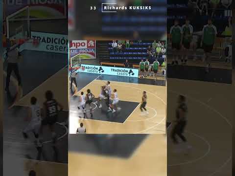 Richards KUKSIKS #Clavijo 2J LEB ORO 23/24 #shorts #basketball #leboro #basketballgame