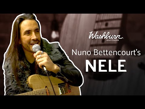 Nuno Bettencourt's Newest Guitar- The Washburn Nele