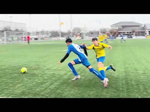 Hooglanderveen JO15-1 - ASC Waterwijk JO15-1 (beker 16-12-2023) 0-3