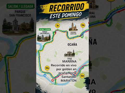 MARATÓN EN OCAÑA NORTE De SANTANDER FESTIVAL