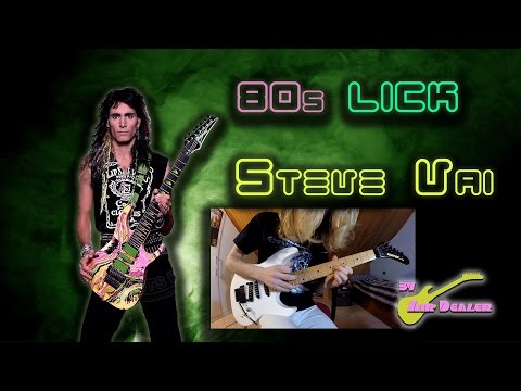 80sGuitarLick - Steve Vai Lick (Fool for you lovin' Solo)