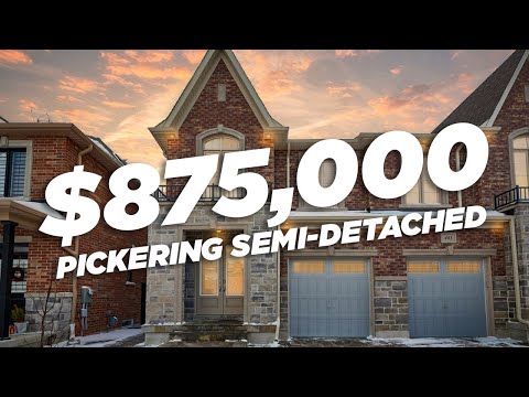 What you can get in Pickering for under a million dollars | Walkthrough of 445 Mahogany Court