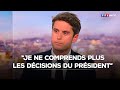 Démission De Sébastien Lecornu Crise Politique Dissolution Gabriel Attal Invité Du JT TF1 INFO