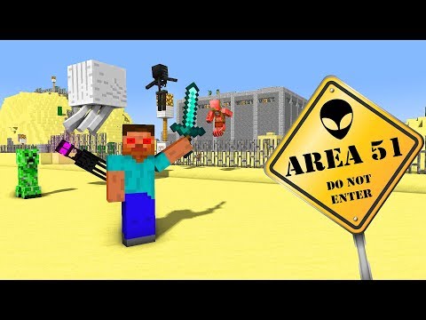 STORMING AREA 51 | Platabush Animation
