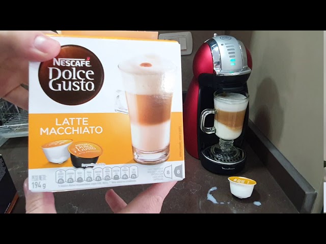 Vídeo relacionado con Nescafe Dolce Gusto - Starbucks - 3 cajas (36 cápsulas) de café Cappuccino, Latte Macchiato, Caramel Macchiato