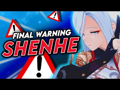 HUGE WARNING FOR SHENHE in Genshin Impact