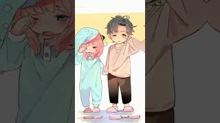 Anya x Damian ( Spy x family X Little bit ) #spyxfamilyedit #shorts