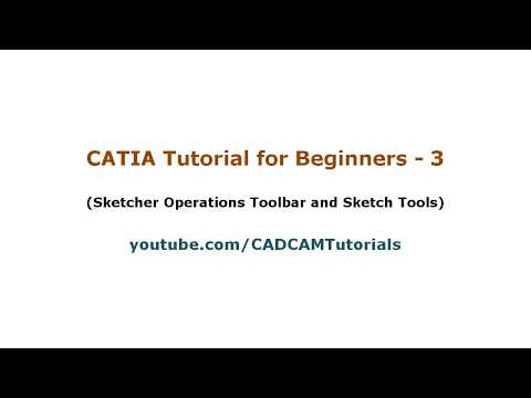 CATIA Tutorials for Beginners 1