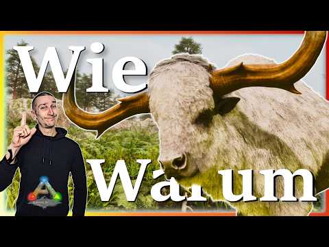ARK Taming Guide | Bison zähmen & seine Fähigkeiten mit Humor