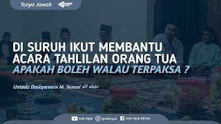 Download lagu Disuruh ikut bantu acara tahlinan orang tua, apakah boleh? - Ustadz dzulqarnain bin muhammad sunusi mp3