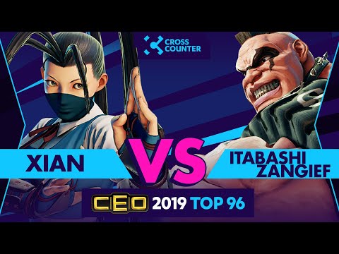 CEO 2019 Top 96 - Xian (@XianMSG) (Ibuki) vs Itabashi Zangief (@itazan_kuma) (Abigail) - SFV AE