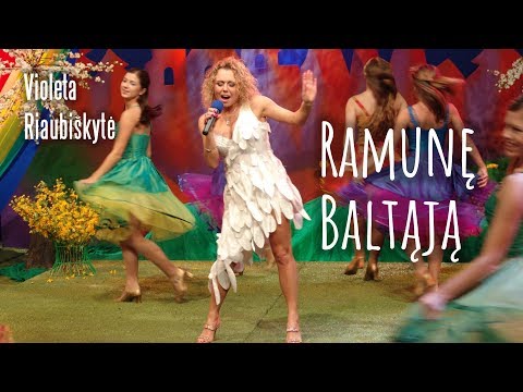 Violeta Riaubiškytė - Ramunę Baltąją (Official Live Video)
