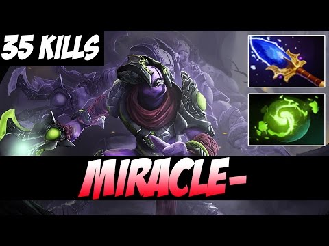 Miracle- Plays Void WITH 35 KILLS. REFRESH AND AGHANIM - Dota 2