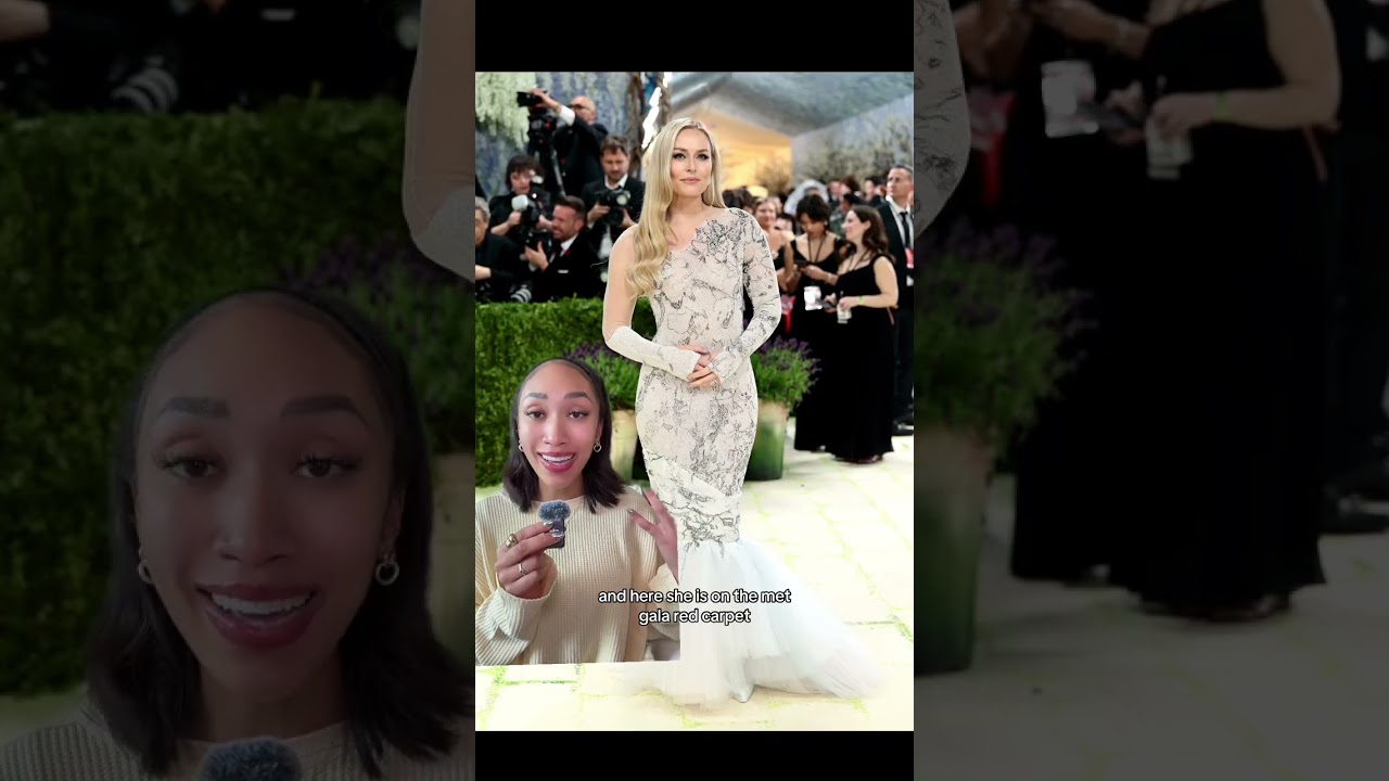 Because how tf did she do this… #lindseyvonn #storytime #metgala #fashion #sports