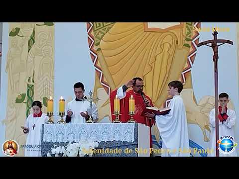 Santa Missa Paróquia Cristo Rei Realeza PR.