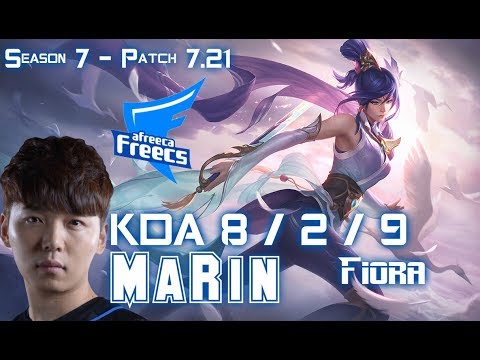 AFs MaRin FIORA vs ORNN Top - Patch 7.21 KR Ranked